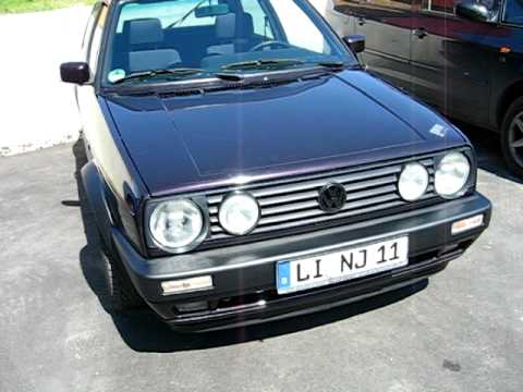 Golf 2 GTI Edition one