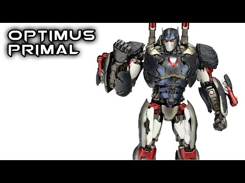 ThreeZero DLX OPTIMUS PRIMAL Beast Wars Exclusive Edition Transformers Action Figure Review