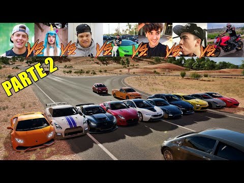 ESCONDE ESCONDE COM OS CARROS DOS YOUTUBERS PARTE 2 - FORZA HORIZON 3 - GAMEPLAY