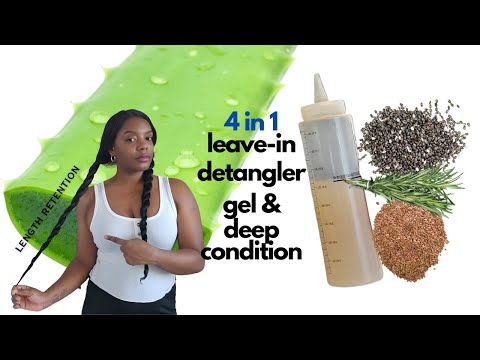 LENGTH RETENTION DIY UNLOCKED: CHIA, FLAX, ALOE & ROSEMARY FOR HAIR GROWTH + HYDRATION