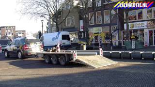 preview picture of video 'Gaslek in het centrum van Coevorden'