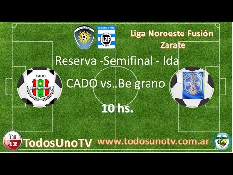 Don Orione vs. Belgrano 13- Reserva (Semifinal - ida) - Liga Noroeste Fusión Zárate