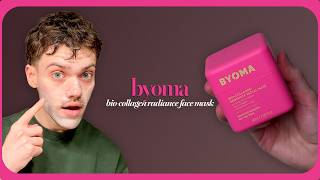 byoma bio-collagen radiance facial mask | trial + review