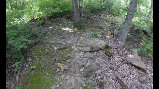 "Rocky Rim" trail with "Rocky Rip" option.
