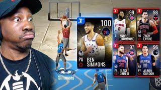 FREE 95-100 OVR HIGH FLYERS WITH DUNK PACKAGE! NBA Live Mobile 19 Season 3 Ep. 66