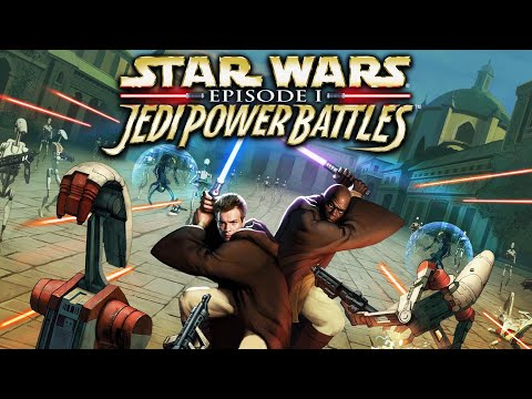 Star Wars Episode 1 Jedi Power Battles Full Gameplay Walkthrough (Full Game Longplay)