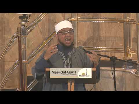 Jummah at Masjidul Quds by Sh Ismail Abrahams