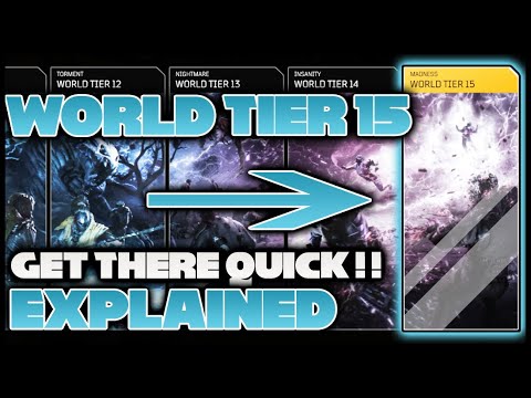 OUTRIDERS Get to World Tier 15 | INSANELY QUICK | Best Method