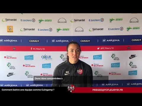 Féminines | Avant Fleury - Guingamp (J19) : Le point presse