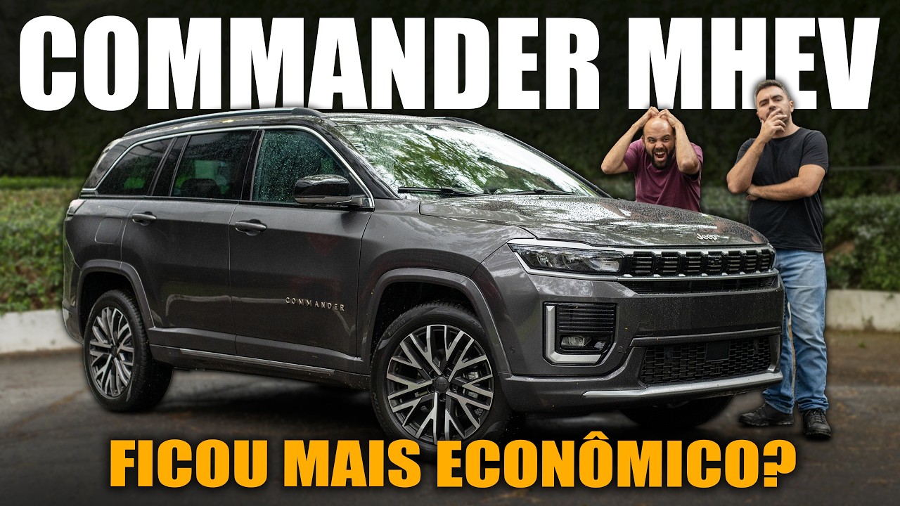 Jeep COMMANDER 2027, o motor 1.3 MHEV dá conta do SUV?
