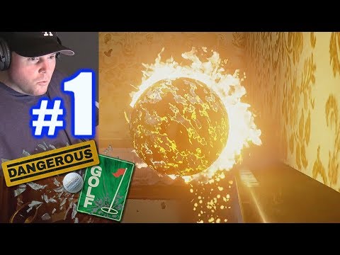 GOLFING INSIDE A MANSION! | Dangerous Golf #1