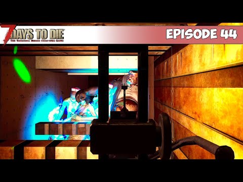 DAY 42 HORDE! 64 Zombies! - 7 Days To Die - Crafting For Survival Ep.44 (ALPHA 18)
