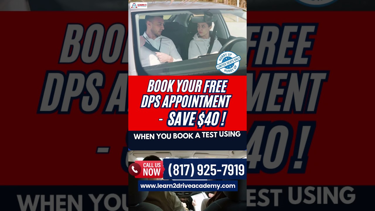 Texas DPS Driving Test Tips – Free DPS Appointment + $40 Saved | Road test in Hurst | DPS road test