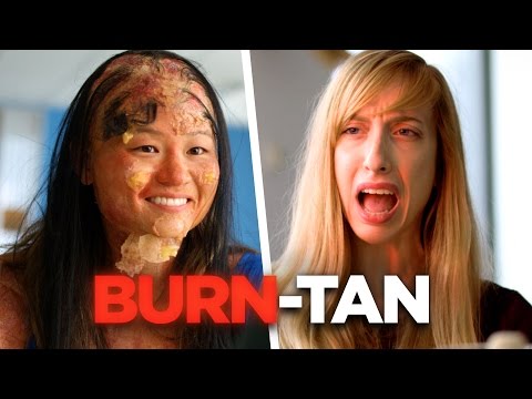 超爆笑！教你怎樣曬出性感小麥色 (Don't Worry: My Sunburn Will Turn Into a Tan)