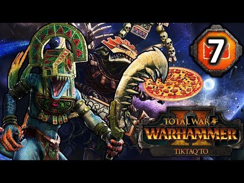 LORD KROAK DELIVERS PIZZA! - Total War Warhammer 2 Lizardmen Campaign #7