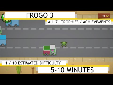 Frogo 3 - Platinum/100% Achievement Walkthrough Guide [No Commentary]