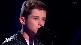 Morgan | L’homme à la moto (Edith Piaf) | The Voice Kids 2022 (France) | Blind Auditions