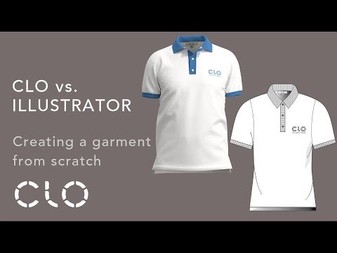 CLO vs. Illustrator: Creating a garment from scratch