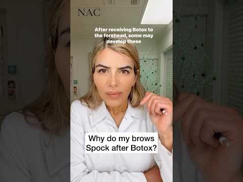 #spockbrow #spockbrowfix #botox #botoxtraining #drbitafarrell #naturalaestheticscenter