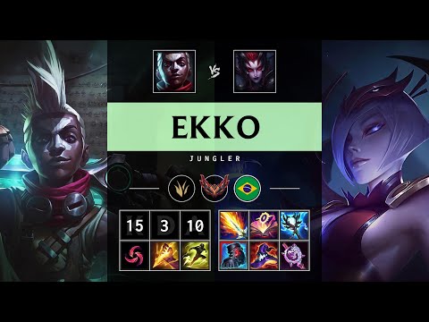 Ekko Jungle vs Elise - BR Grandmaster Patch 25.15
