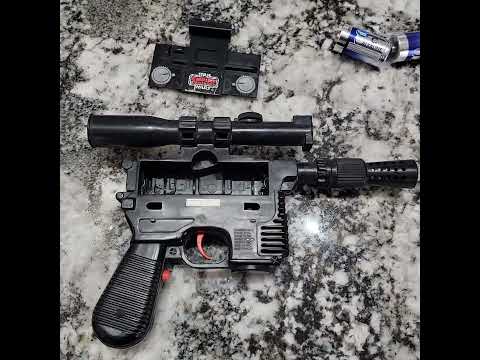 TRY THIS FIRST! Quick fix for Vintage Star Wars Kenner Laser Pistol