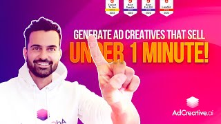 Generate Ad Creatives That Sell in Under 1 Minute! ⚡️ The Best Ad Creative Tool in the Market