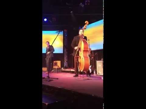 Brad S Ber Upright Bass Solo 5/2/15 Double Bass Blues Rockabilly