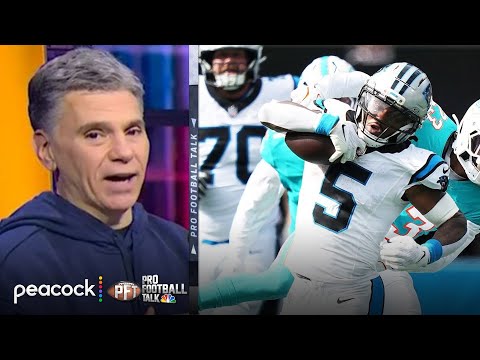 Panthers RB Rico Dowdle runs over Miami Dolphins in comeback win | Pro Football Talk | NFL on NBC
