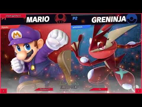 Smash Academy 13 WF Bo5 Blacktwins13 Mario vs Jw Greninja