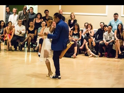 Milonga LAX, tango performance by Chicho Frumboli  & Juana Sepulveda (3), July 17 2015