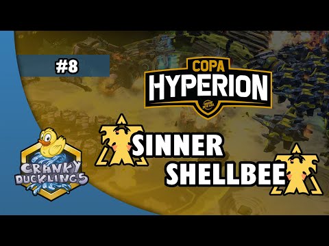 Sinner vs Shellbee - TvT | Copa Hyperion #8 | Biweekly LatAm StarCraft 2 Tournament