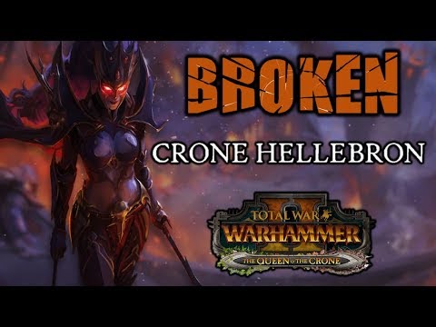 Hellebron is BROKEN! - The Crone and the Cursed Blade - Total War Warhammer 2