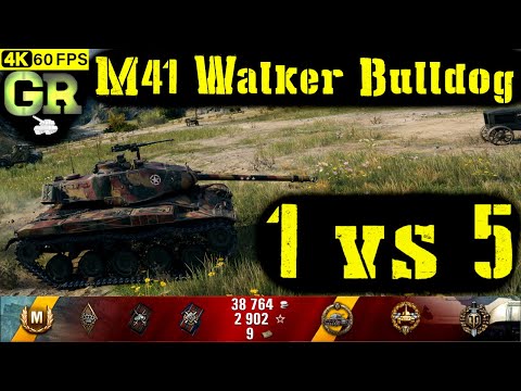World of Tanks M41 Walker Bulldog Replay - 7 Kills 4.8K DMG(Patch 1.4.1)