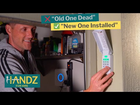 Genie Universal Garage Door Keypad Replacement & Programming Tutorial (Step-by-Step)