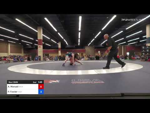73 Kg Rr Rnd 3 - Amarisa Manuel, Michigan Revolution Wrestling Club Vs Piper Fowler, Higher Callin