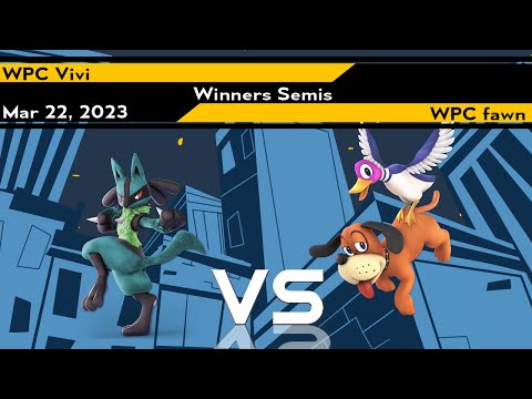 Xeno285 W.Semis - Vivi (Lucario Green) vs fawn (Duck Hunt Default) - Super Smash Bros Ultimate