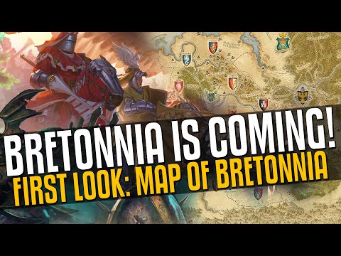 BRETONNIA IS COMING! Map of Bretonnia first look!