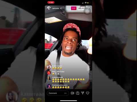 IamZoie Ig live (Hilarious)😂