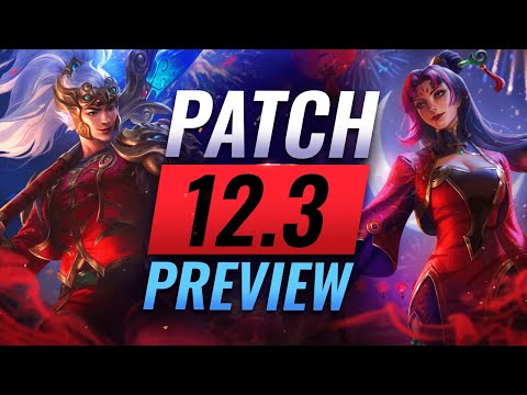 NEW PATCH PREVIEW: Upcoming Changes List For Patch 12.3 - League of Legends