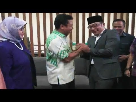 Usai Dinyatakan Menang Hitung Cepat, Duo Emil Sambangi PPP