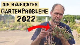 Plagen dich auch diese Schädlinge die 2022 häufig auftreten? Warum wollen Pflanzen nicht wachsen?