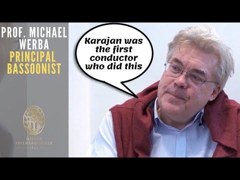 Karajan was the first conductor who did this - Prof. Michael Werba (2020 | English subtitles)