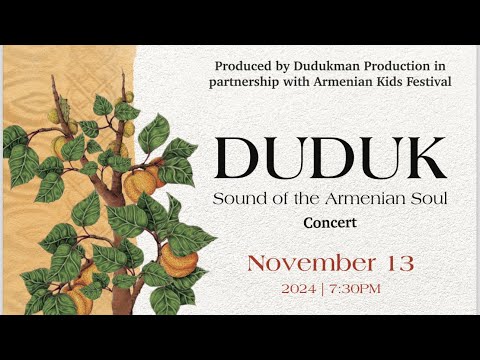 "Duduk Music is a Sound of the Armenian Soul" – Emmanuel  Hovhannisyan