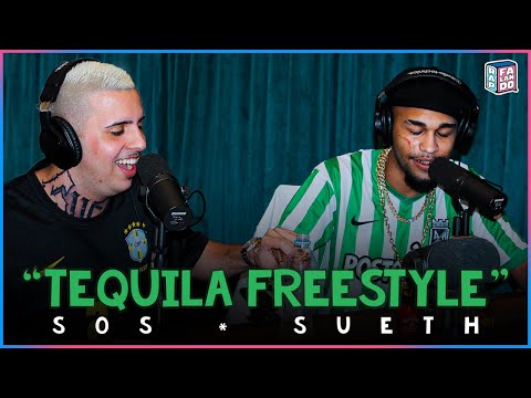 SOS & SUETH FAZEM FREESTYLE D0IDÃO DE TEQUILA 🍸  (PROD. 808 LUKE) | rap, falando: freeverse