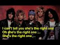 PRETTY TIED UP (LYRICS) GUNS N' ROSES - USE YOUR ILLUSION
