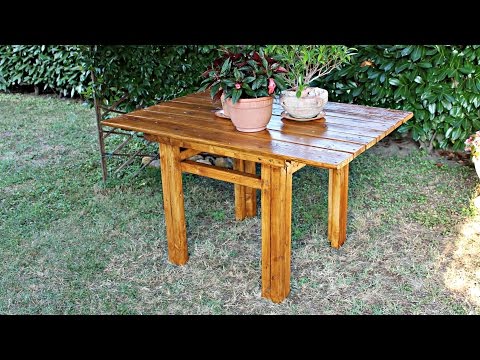 Come costruire un tavolo in legno Fai Da Te