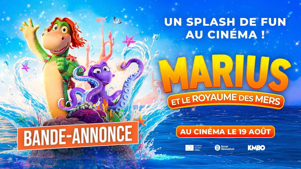 Miniature de la vidéo MARIUS ET LE ROYAUME DES MERS | Au cinéma le 19 août du film Marius et le Royaume des Mers