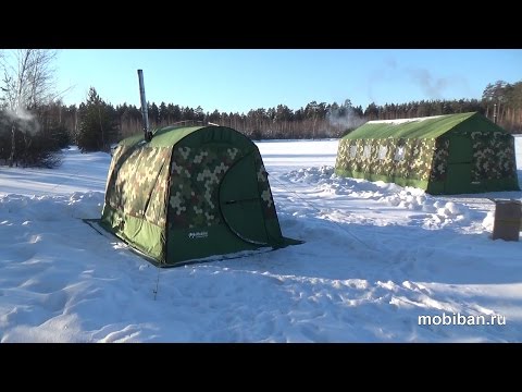 Тестирование армейской палатки Роснар Р-63