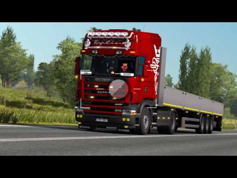 ETS2 Scania 124L 470 Wroclav - Brno