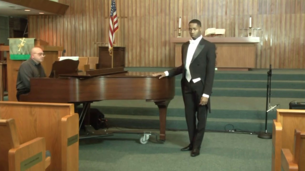 Promotional video thumbnail 1 for Ashton Jones, Baritone